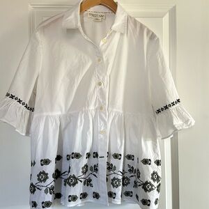 Kate spade peasant style shirt